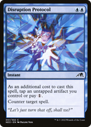 Disruption Protocol (NEO-051) [Kamigawa: Neon Dynasty] Foil