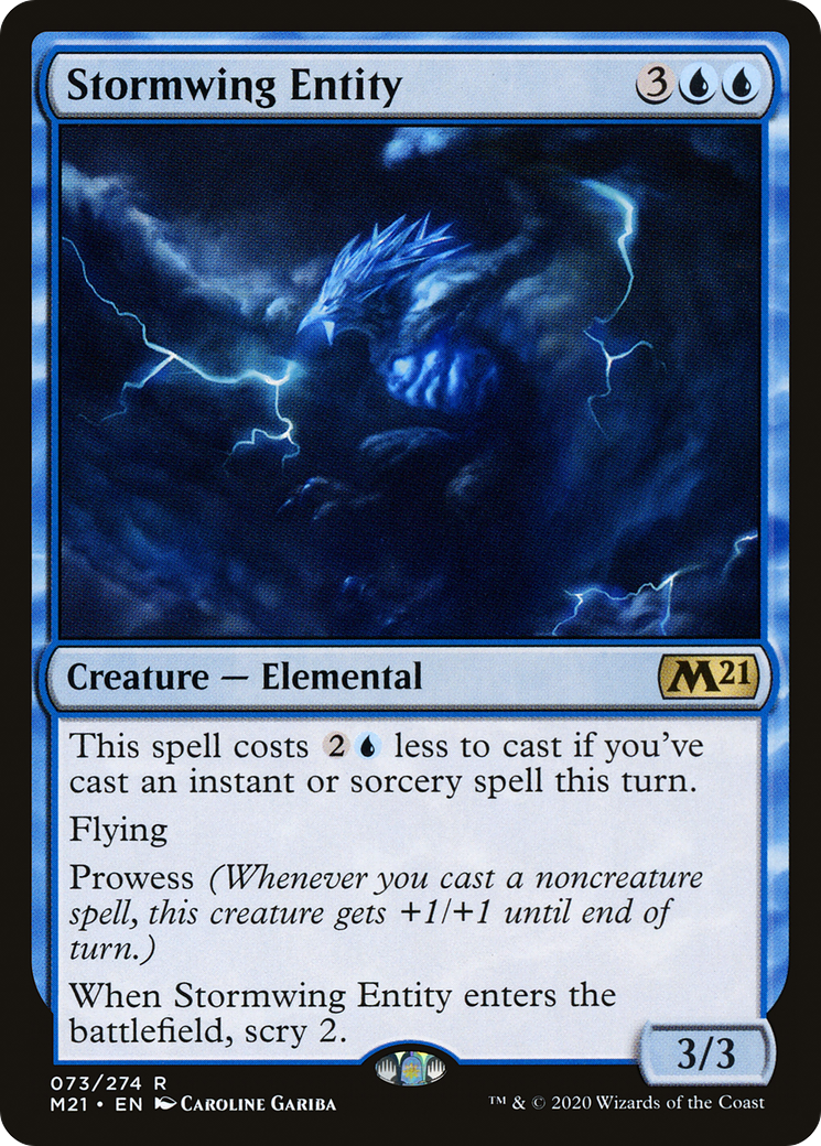 Stormwing Entity (M21-073) [Core Set 2021]