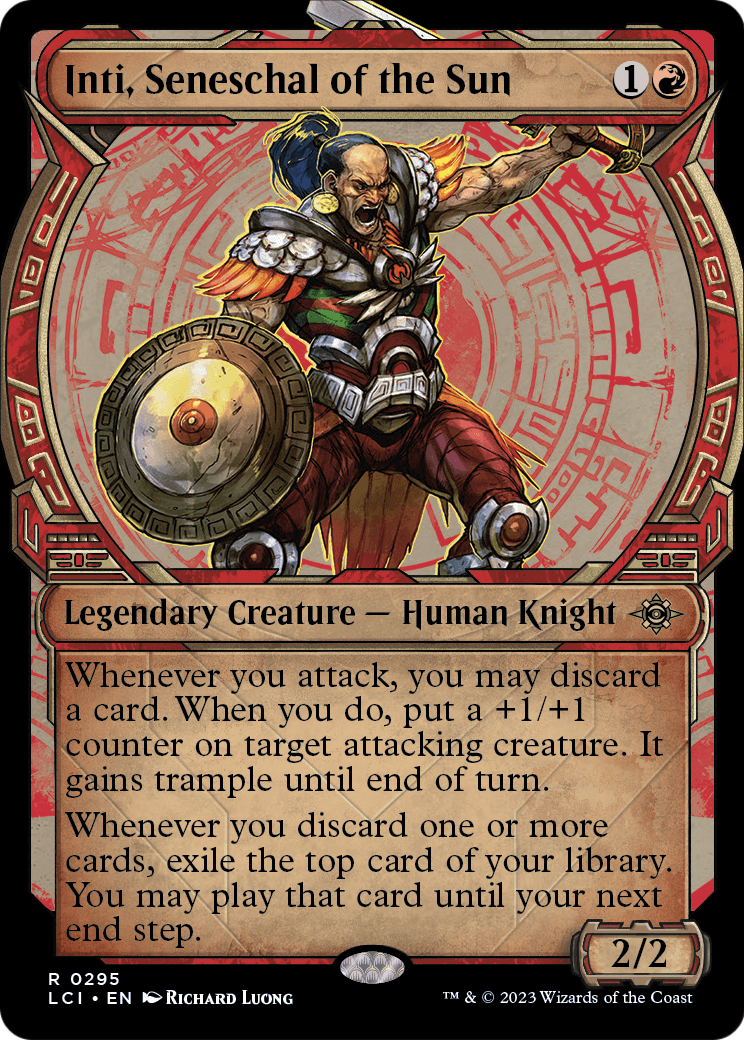 Inti, Seneschal of the Sun (Showcase) (LCI-295) [The Lost Caverns of Ixalan]