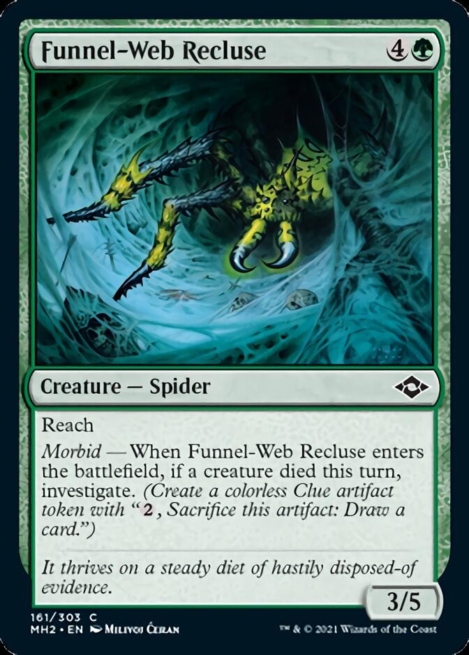 Funnel-Web Recluse (MH2-161) [Modern Horizons 2] Foil