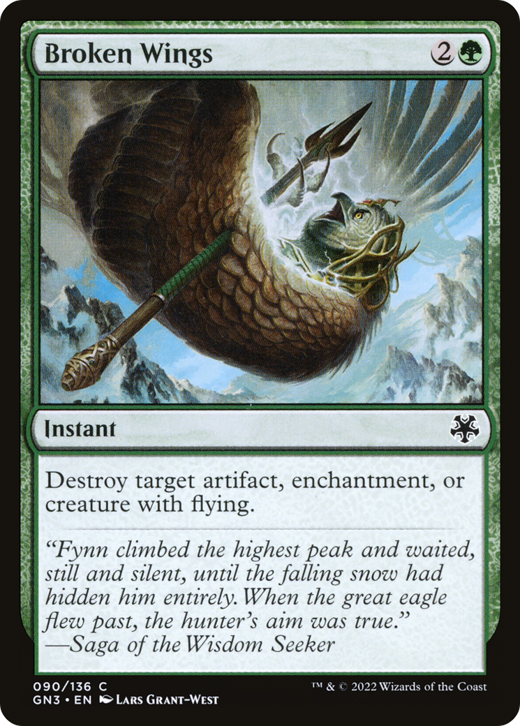 Broken Wings (GN3-090) [Game Night: Free-for-All]