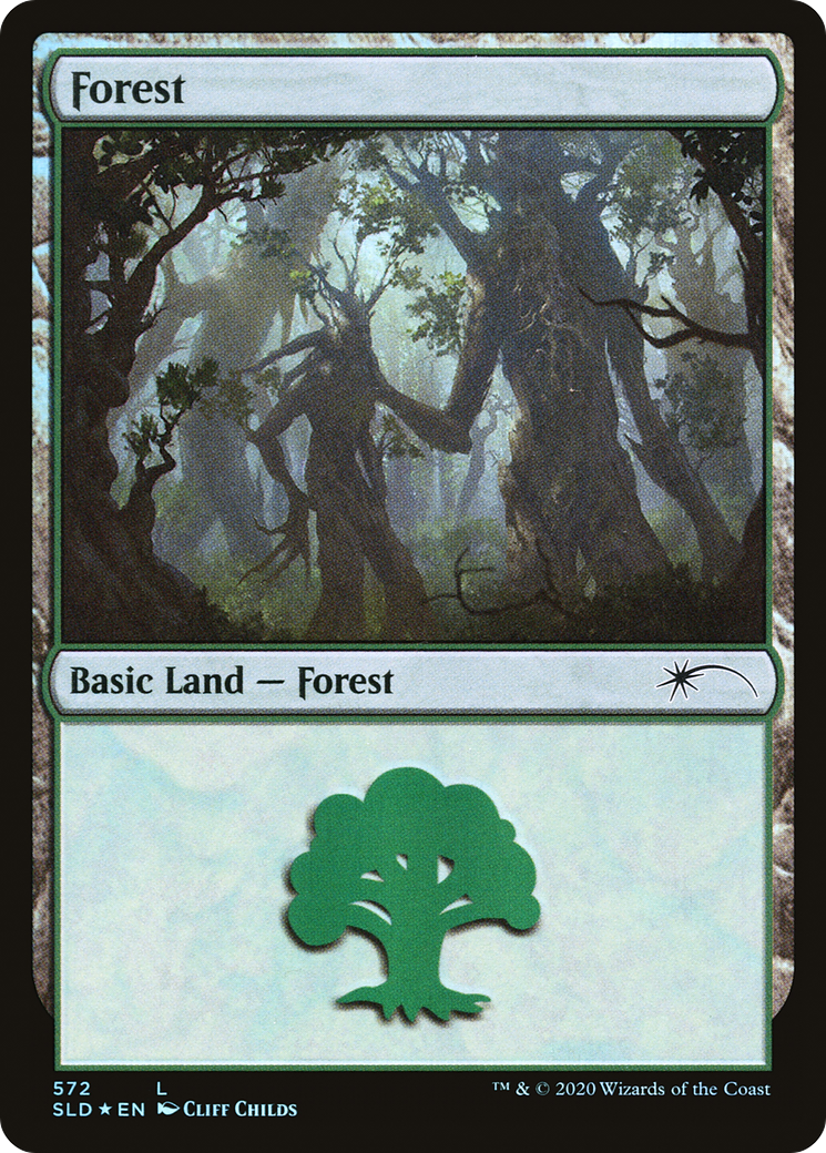 Forest (SLD-572) [Secret Lair Drop] Foil