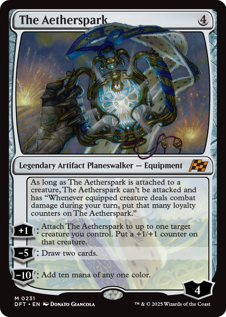 The Aetherspark (DFT-231) [Aetherdrift] Foil