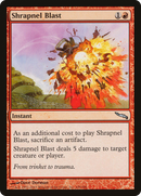 Shrapnel Blast (MRD-106) [Mirrodin]