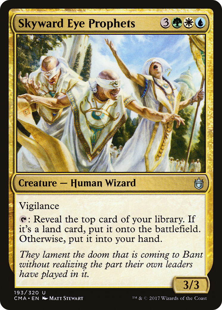 Skyward Eye Prophets (CMA-193) [Commander Anthology]