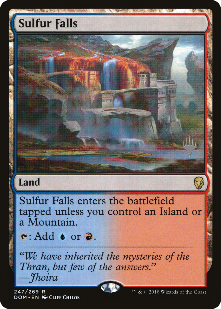 Sulfur Falls (PPM20-247P) [Dominaria Promos] Foil
