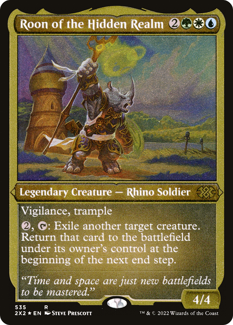 Roon of the Hidden Realm (2X2-535) [Double Masters 2022] Etched Foil