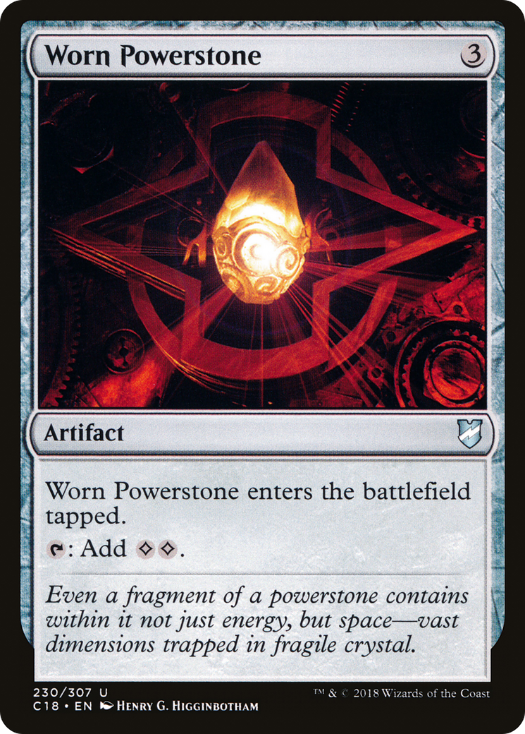 Worn Powerstone (C18-230) [Commander 2018]