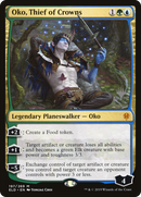 Oko, Thief of Crowns (PPELD-197P) [Promo Pack: Throne of Eldraine Promos]