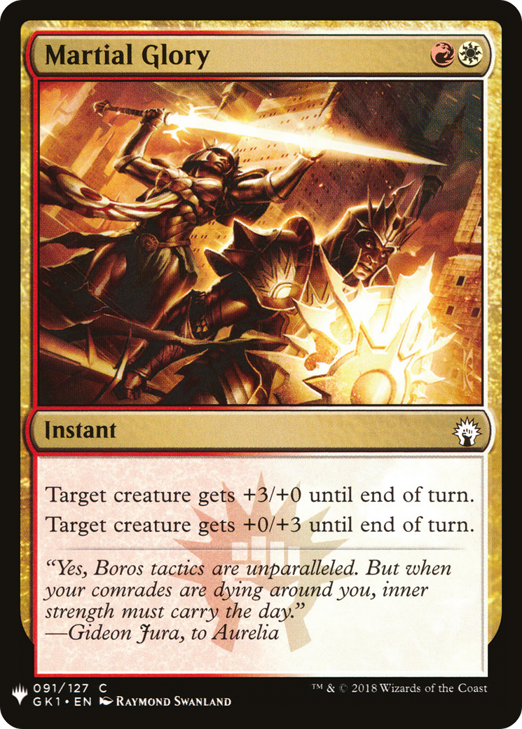 Martial Glory (LIST-GK1-91) [The List]