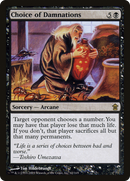 Choice of Damnations (SOK-062) [Saviors of Kamigawa] Foil