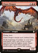 Chaos Dragon (Extended Art) (AFC-299) [Forgotten Realms Commander]
