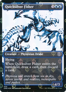 Quicksilver Fisher (Showcase) (Step-and-Compleat Foil) (ONE-430) [Phyrexia: All Will Be One] Foil