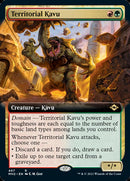 Territorial Kavu (MH2-467) [Modern Horizons 2]: (Extended Art) Foil