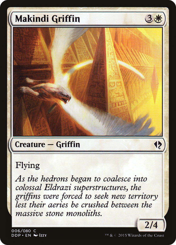 Makindi Griffin (DDP-006) [Duel Decks: Zendikar vs. Eldrazi]