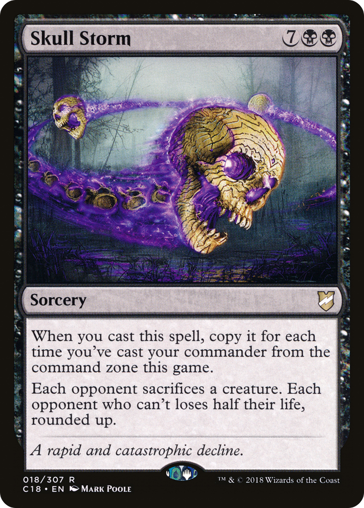 Skull Storm (C18-018) [Commander 2018]