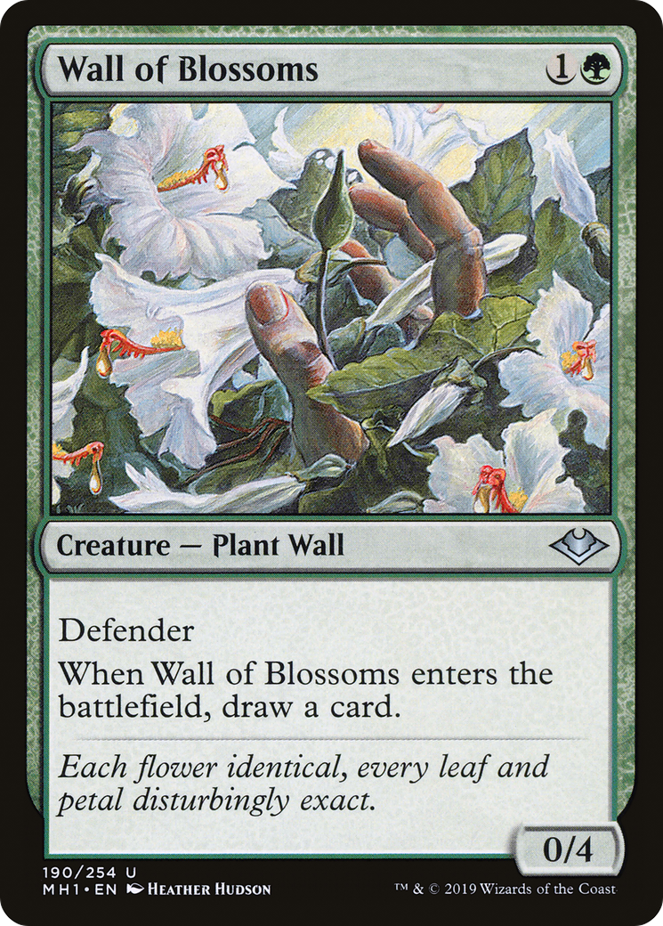 Wall of Blossoms (MH1-190) [Modern Horizons]