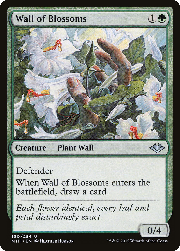Wall of Blossoms (MH1-190) [Modern Horizons]