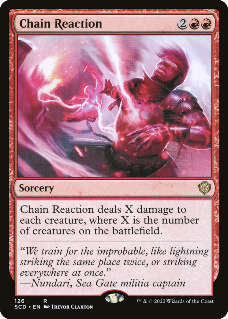 Chain Reaction (SCD-126) [Starter Commander Decks]