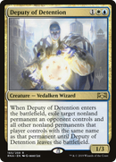 Deputy of Detention (PPELD-165P) [Promo Pack: Ravnica Allegiance Promos]
