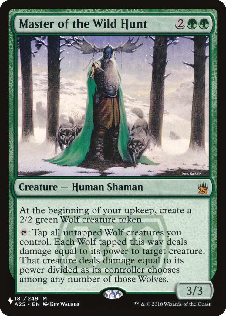 Master of the Wild Hunt (LIST-A25-181) [The List]