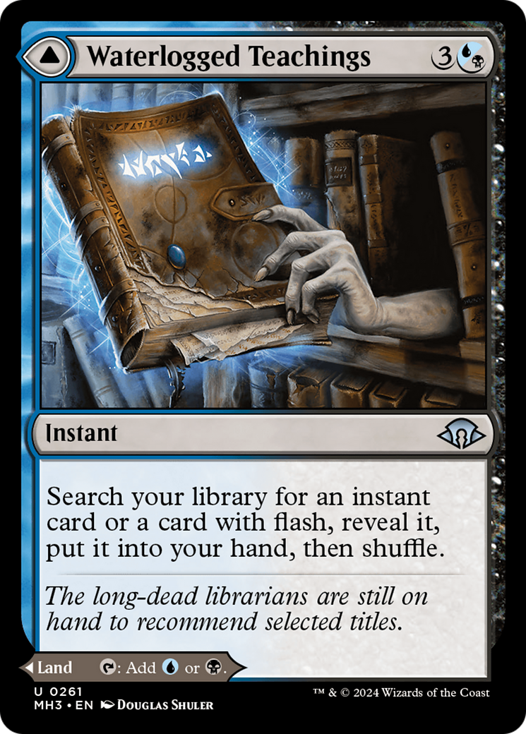 Waterlogged Teachings // Inundated Archive (MH3-261) [Modern Horizons 3] Foil