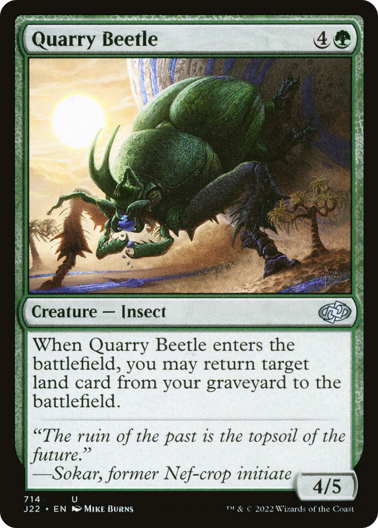 Quarry Beetle (J22-714) [Jumpstart 2022]