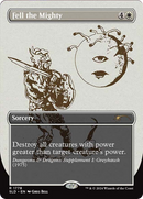 Fell the Mighty (SLD-1778) [Secret Lair Drop] (Borderless)