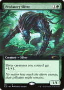 Predatory Sliver (Extended Art) (SLD-654) [Secret Lair Drop] Foil