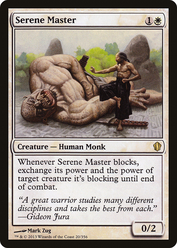 Serene Master (C13-020) [Commander 2013]