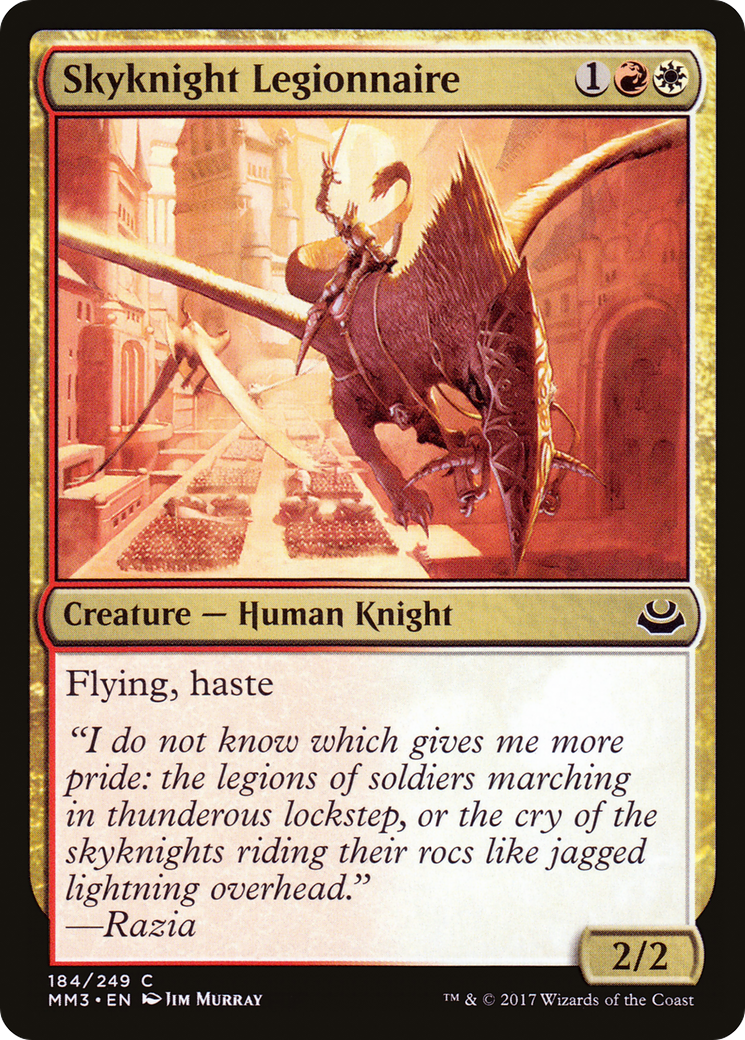 Skyknight Legionnaire (MM3-184) [Modern Masters 2017]