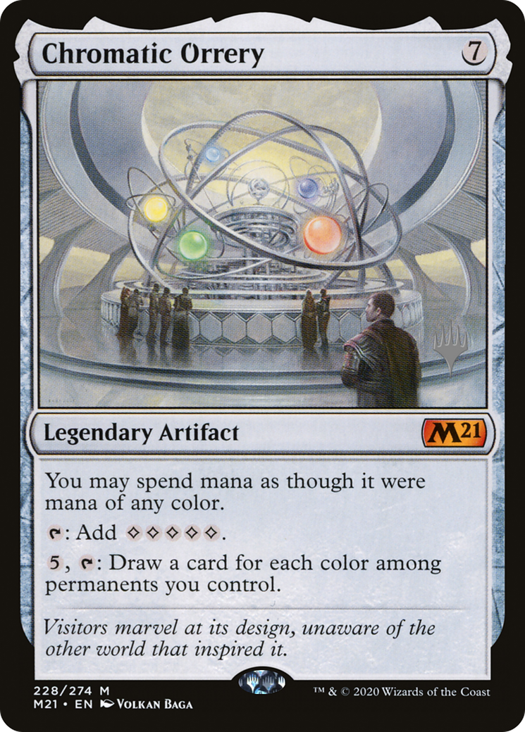 Chromatic Orrery (PPM21-228P) [Promo Pack: Core Set 2021 Promos]