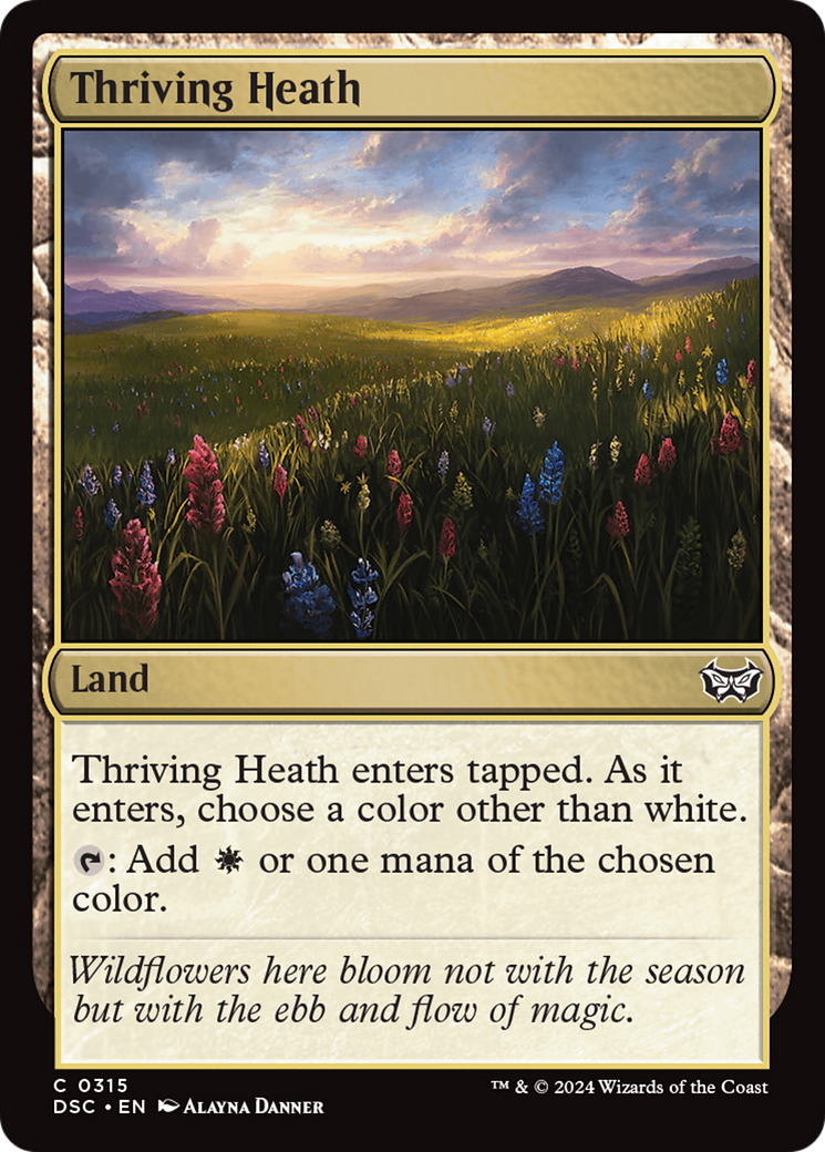 Thriving Heath (DSC-315) [Duskmourn: House of Horror Commander]