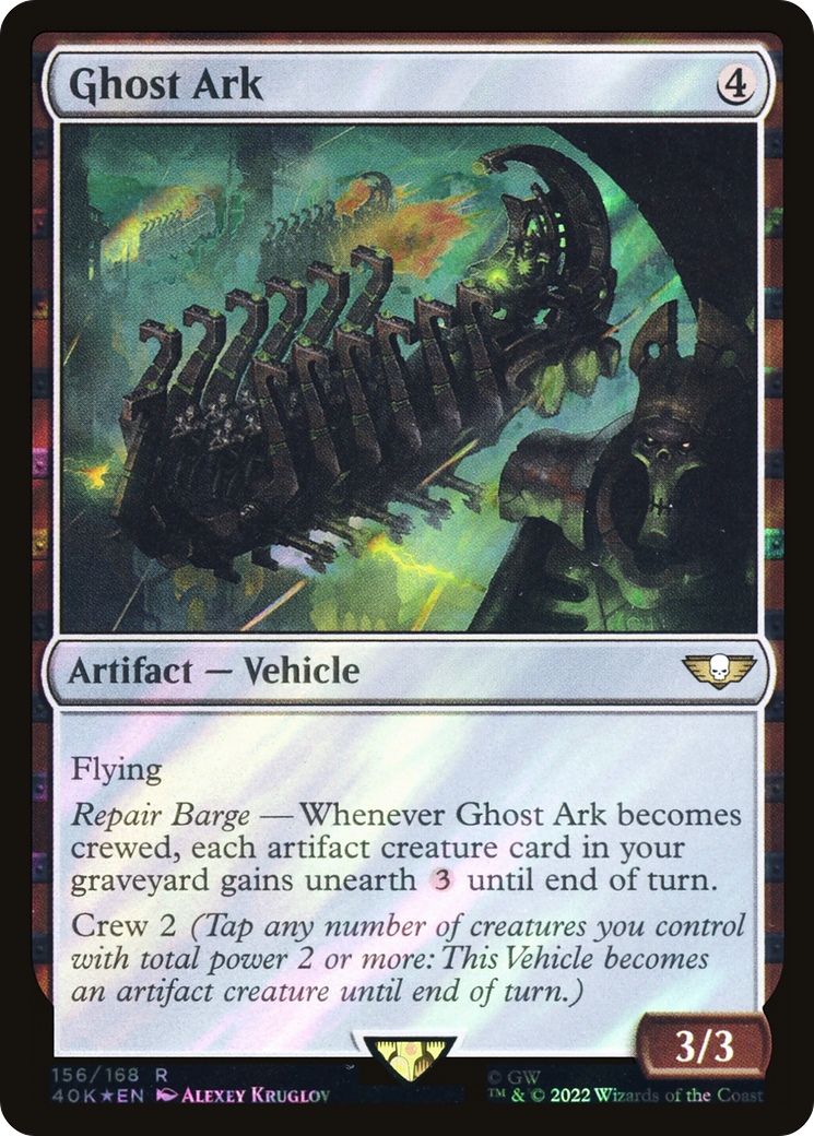 Ghost Ark (Surge Foil) (40K-156) [Warhammer 40,000 Commander] Foil