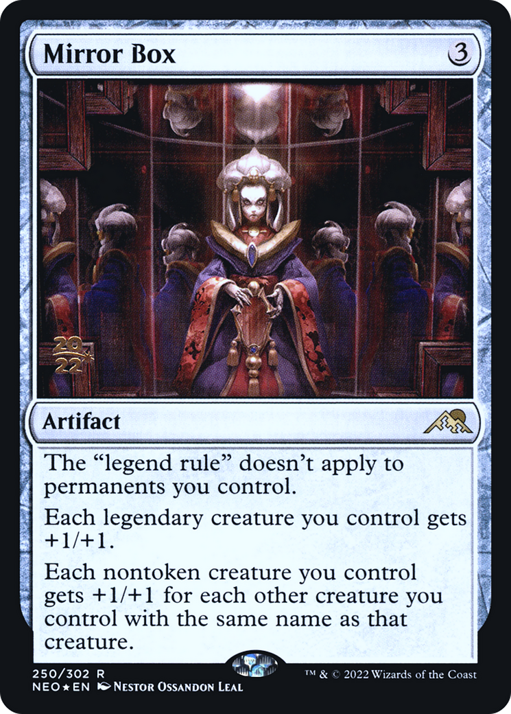 Mirror Box (PRE-250) [Kamigawa: Neon Dynasty Promos] Foil