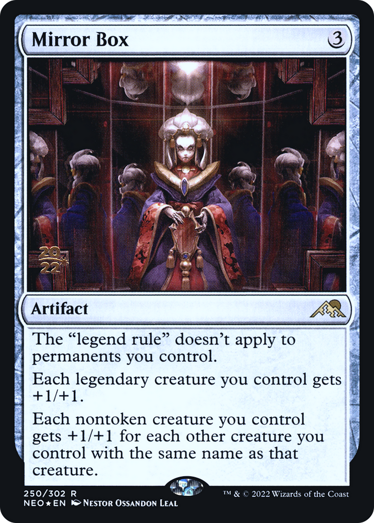 Mirror Box (PRE-250S) [Kamigawa: Neon Dynasty Promos] Foil