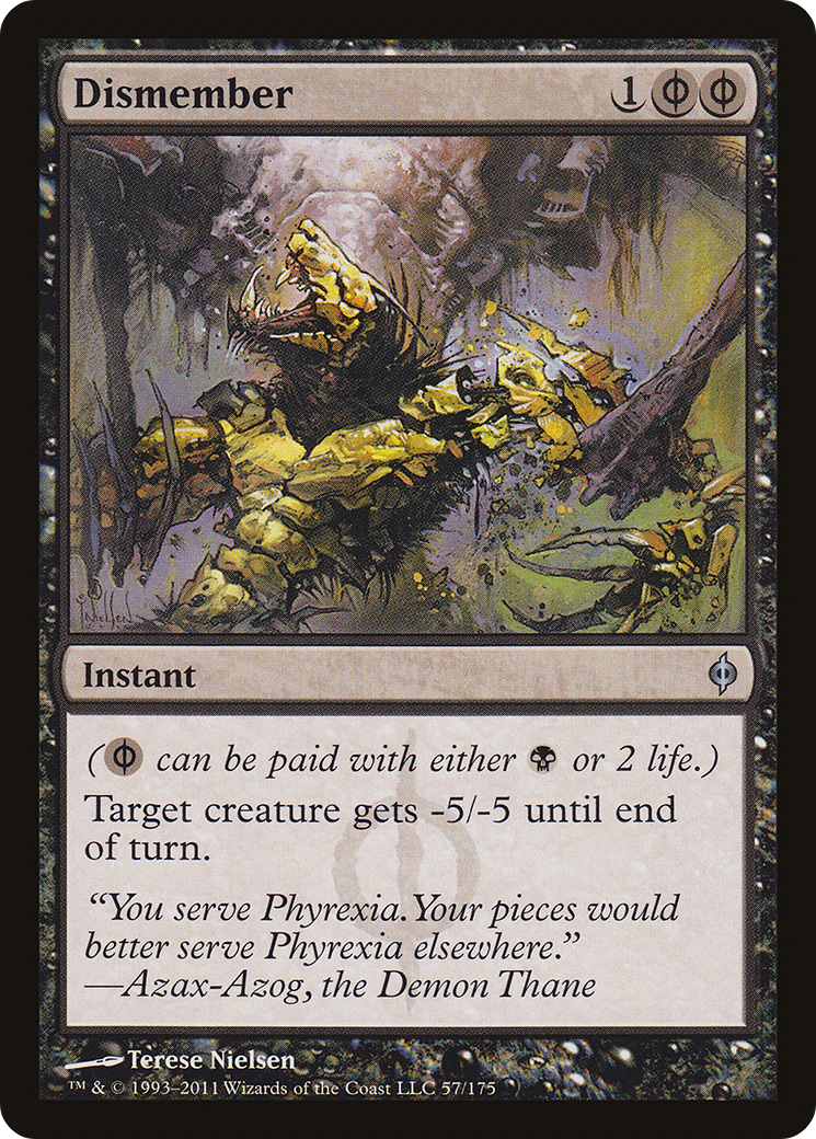 Dismember (NPH-057) [New Phyrexia] Foil