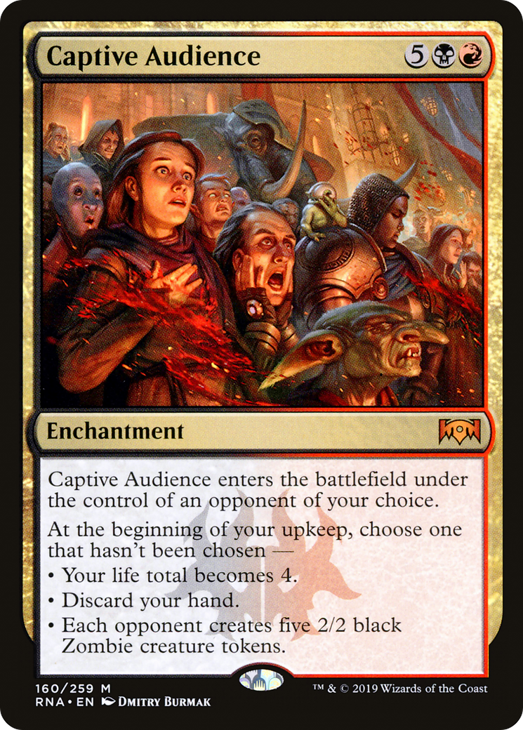 Captive Audience (RNA-160) [Ravnica Allegiance]