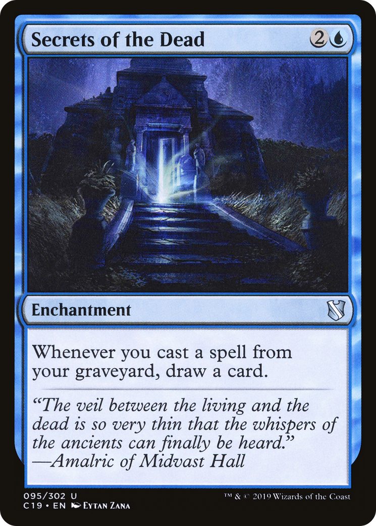 Secrets of the Dead (C19-095) [Commander 2019]