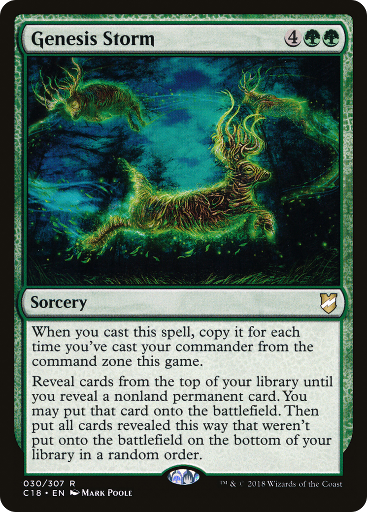 Genesis Storm (C18-030) [Commander 2018]