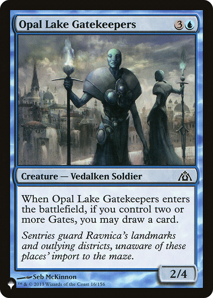 Opal Lake Gatekeepers (LIST-DGM-16) [The List]