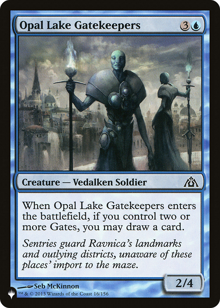 Opal Lake Gatekeepers (LIST-DGM-16) [The List]