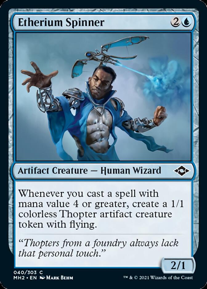 Etherium Spinner (MH2-040) [Modern Horizons 2] Foil