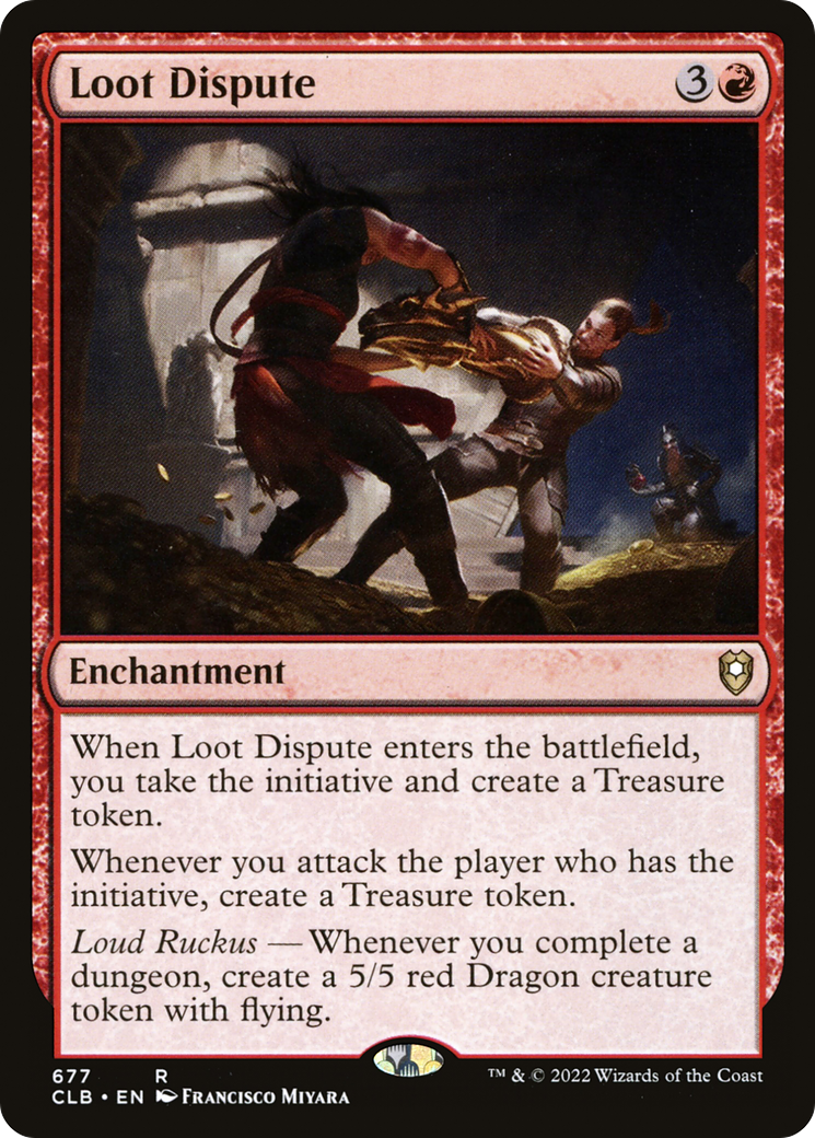 Loot Dispute (CLB-677) [Commander Legends: Battle for Baldur's Gate]