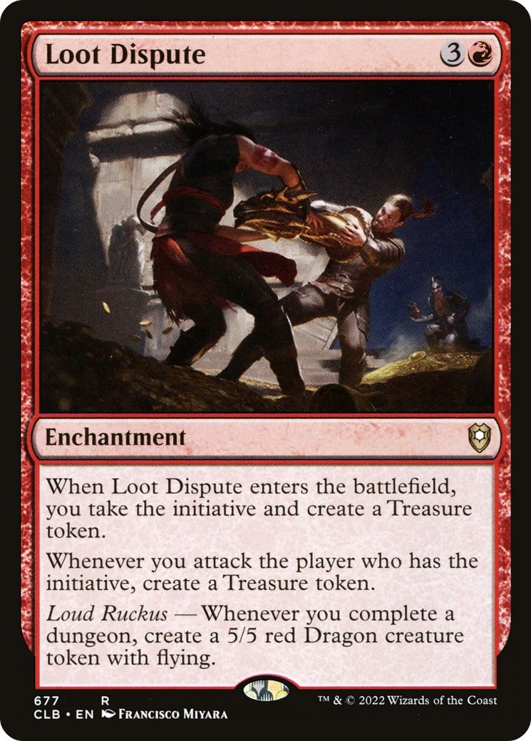 Loot Dispute (CLB-677) [Commander Legends: Battle for Baldur's Gate]
