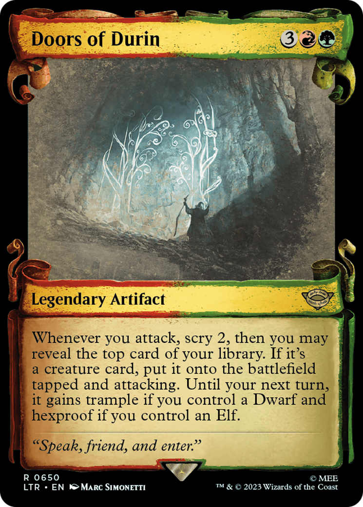 Doors of Durin (LTR-650) [The Lord of the Rings: Tales of Middle-earth]: (Showcase)