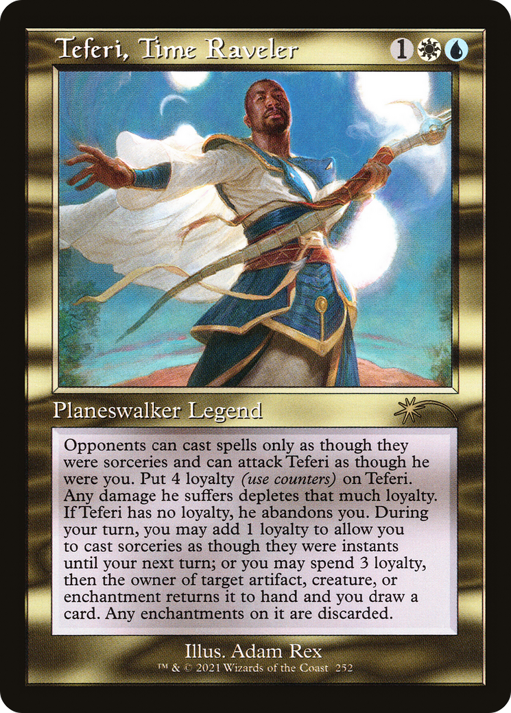 Teferi, Time Raveler (SLD-252) [Secret Lair Drop]
