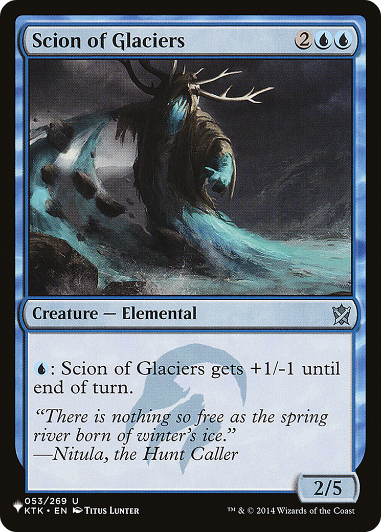 Scion of Glaciers (LIST-KTK-53) [The List]