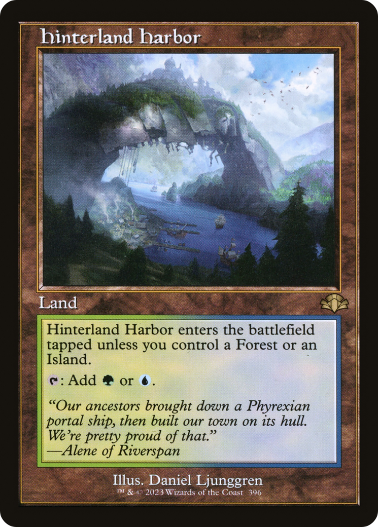Hinterland Harbor (DMR-396) [Dominaria Remastered] Foil