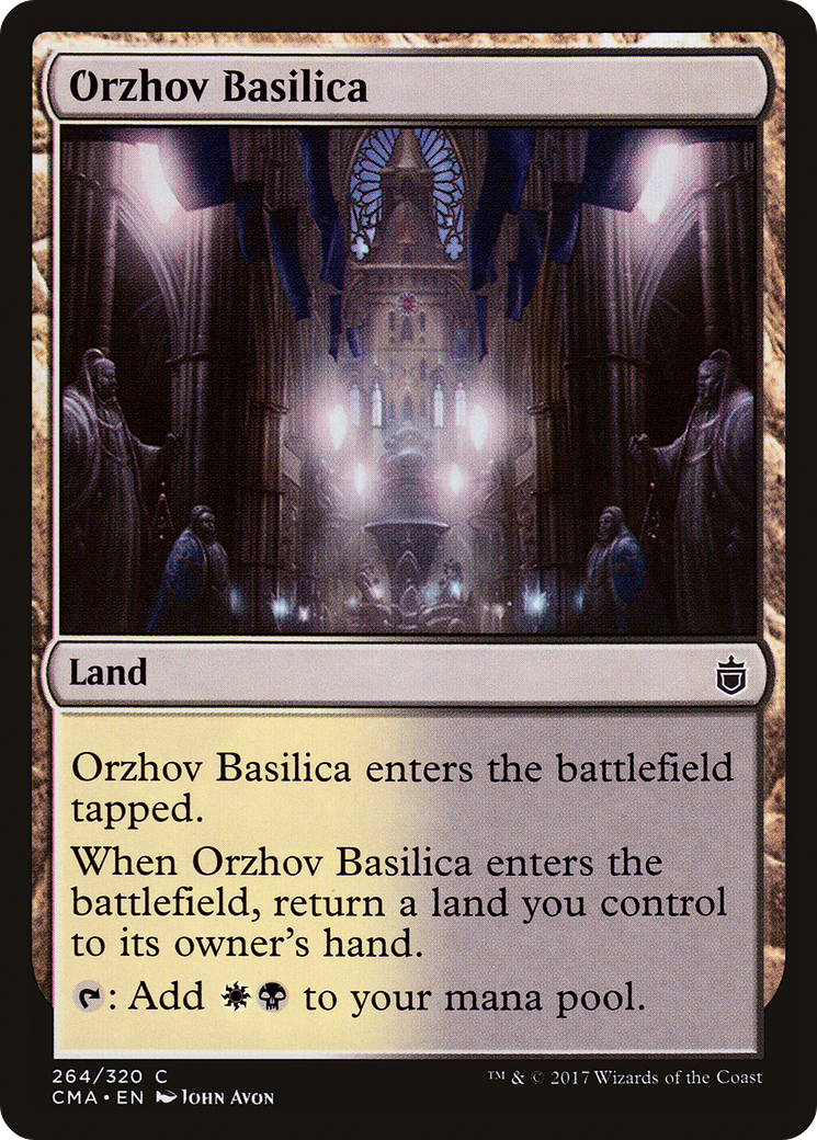 Orzhov Basilica (CMA-264) [Commander Anthology]